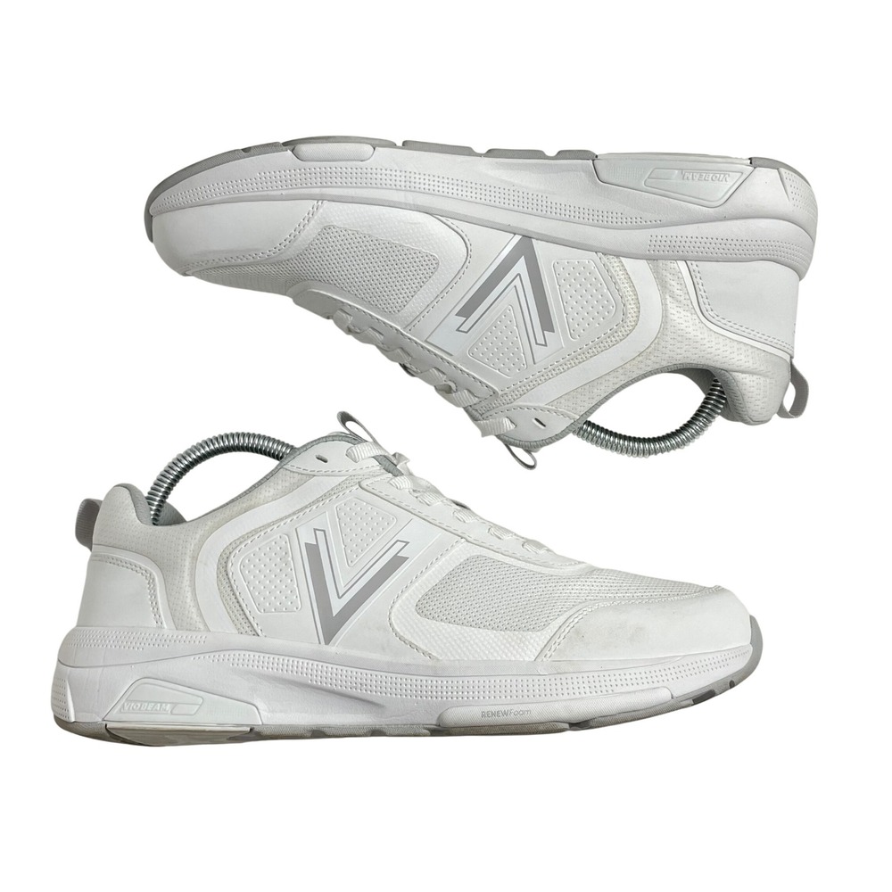 Vionic Walk Strider White Grey Active Walking Sho… - image 3